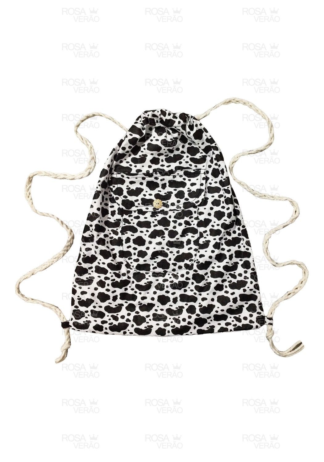 Bolsa de Praia / Mochila Saco - Animal Print