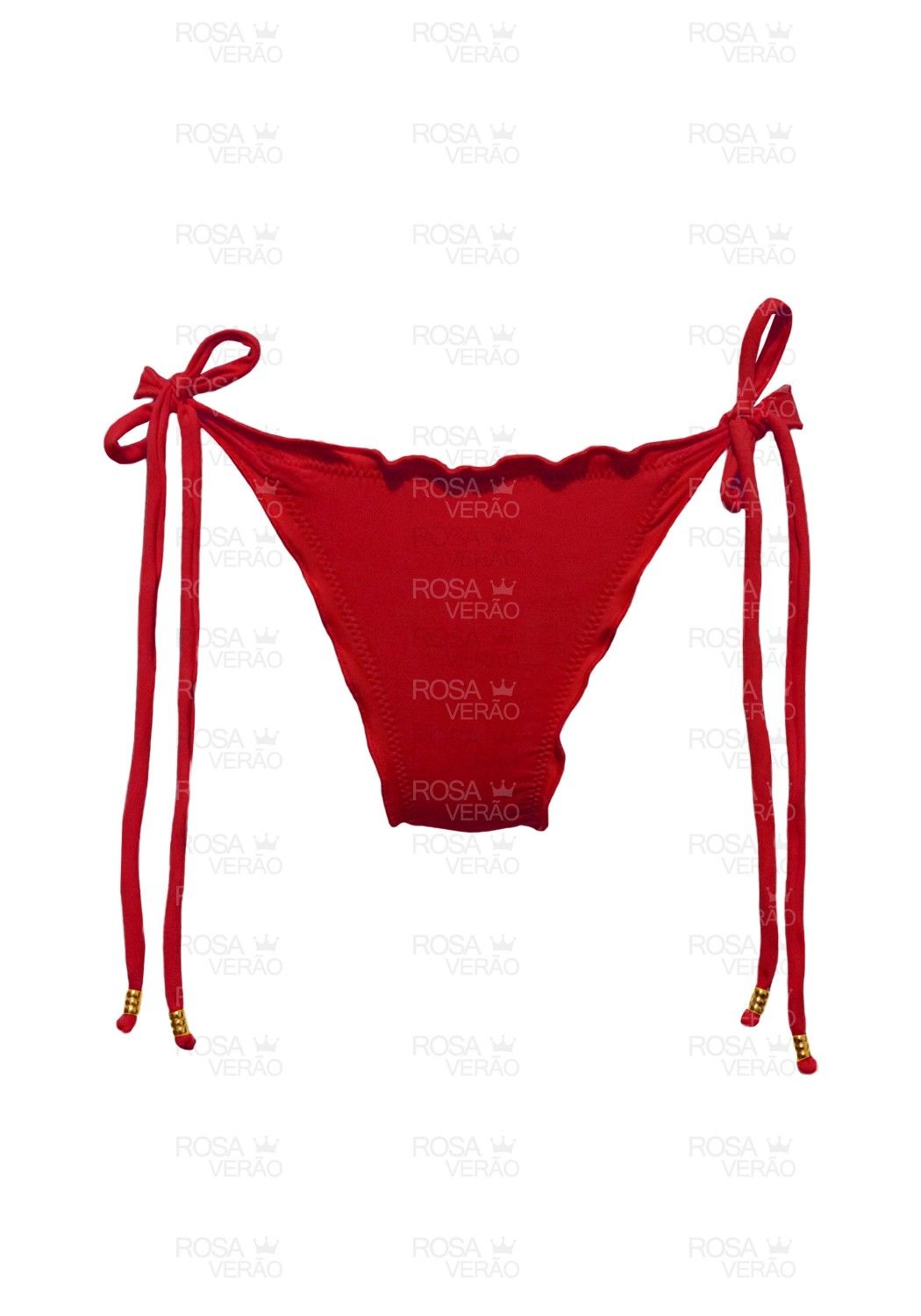 Calcinha Ripple Vermelho - Empina Bumbum