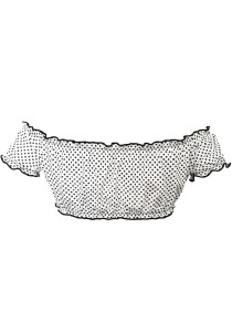Biquíni Top Ciganinha/ Blusinha Com Bojo Removível - Poá