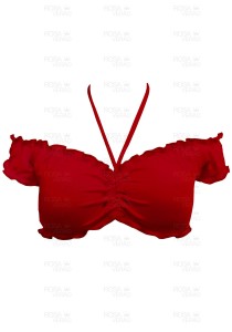 Biquíni Top Ciganinha/ Blusinha Vermelho