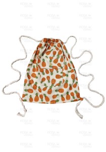 Bolsa de Praia / Mochila Saco - Abacaxi