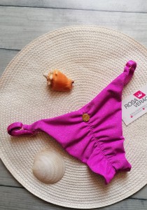 Calcinha Empina Bumbum Regulável Glitter Rosa Pink