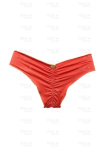 Calcinha Ripple Laranja Fixo - Empina Bumbum