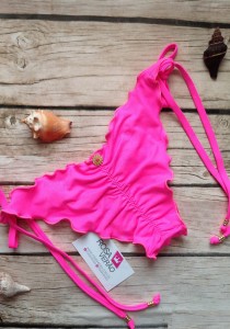 Calcinha Ripple Rosa Pink Neon - Empina Bumbum