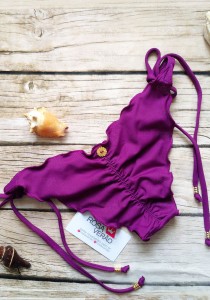 Calcinha Ripple Roxo Uva - Empina Bumbum