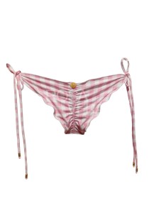 Calcinha Ruffle Vichy Rosa - Levanta Bumbum