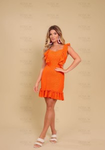 Vestido Laise Orange